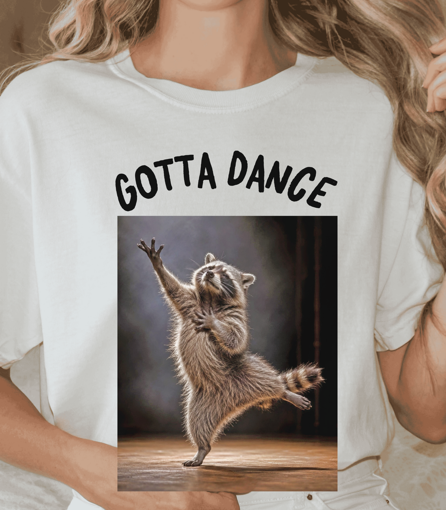 Funny Raccoon Dance Shirt - Cute Animal Tee Gift