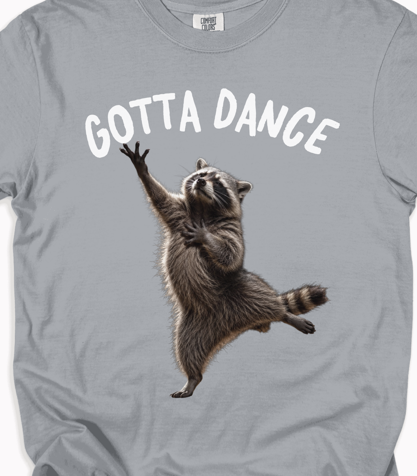 Funny Raccoon Dance Shirt - Cute Quirky Animal Lover Gift