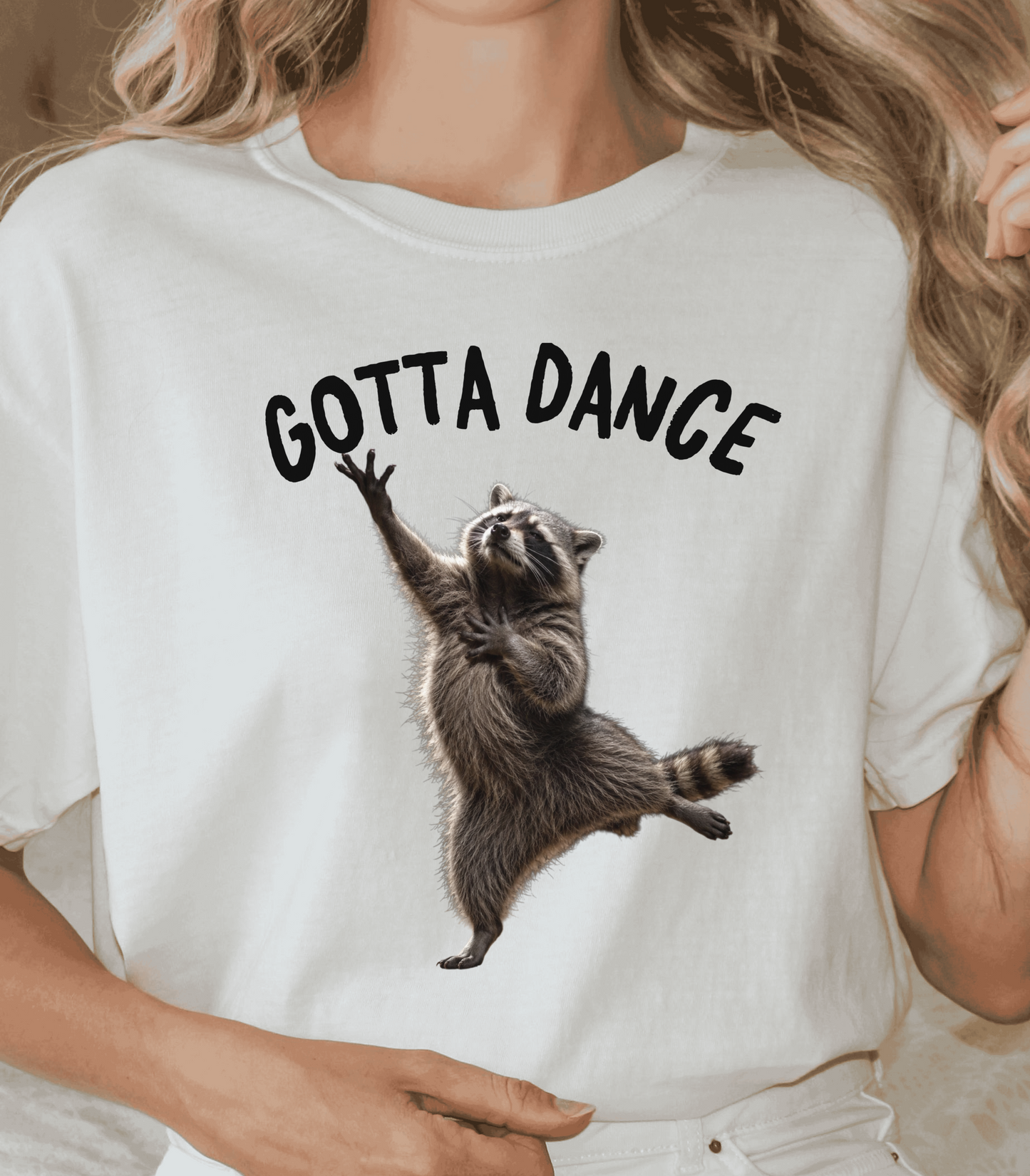 Funny Raccoon Dance Shirt - Cute Quirky Animal Lover Gift