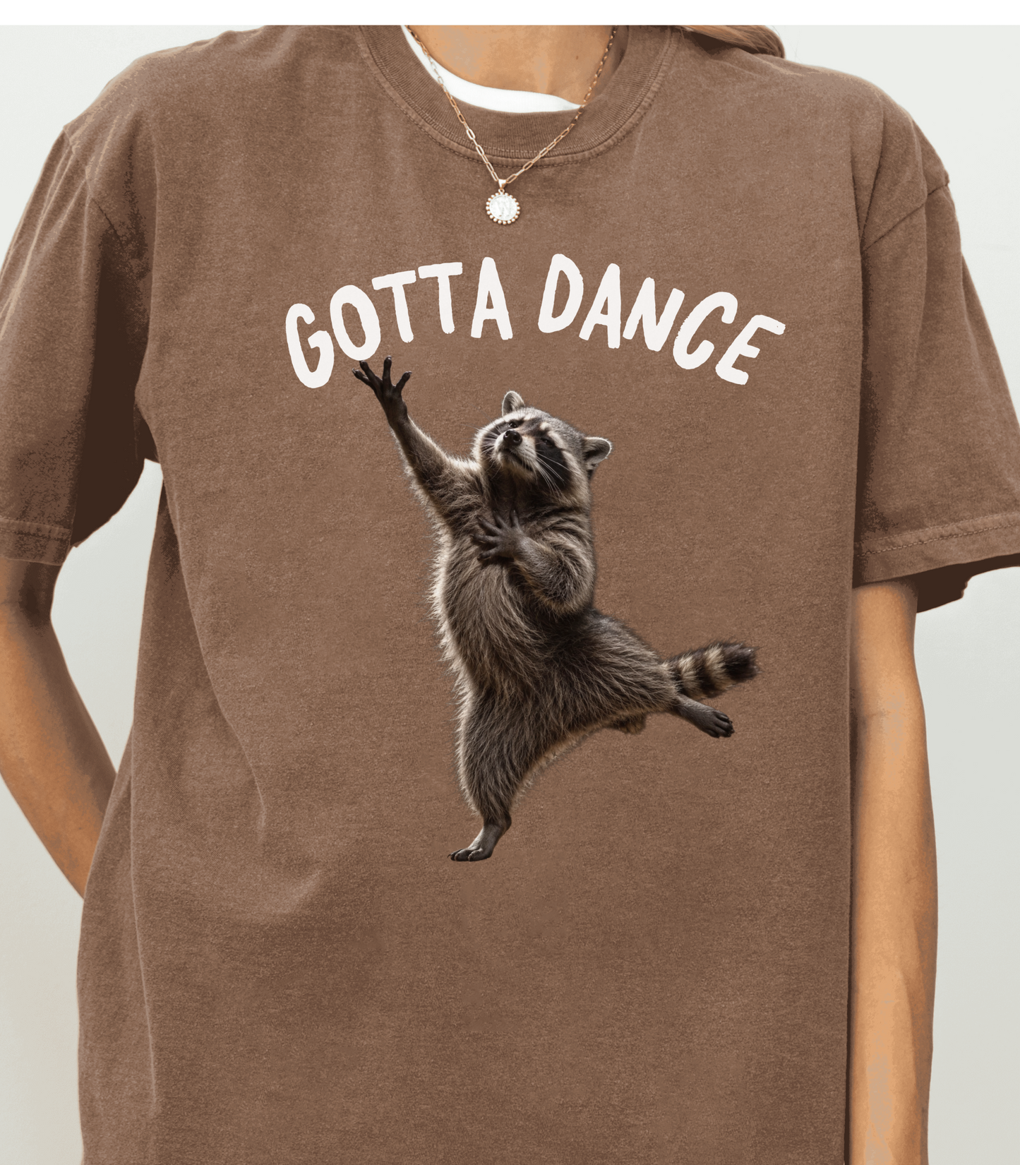 Funny Raccoon Dance Shirt - Cute Quirky Animal Lover Gift