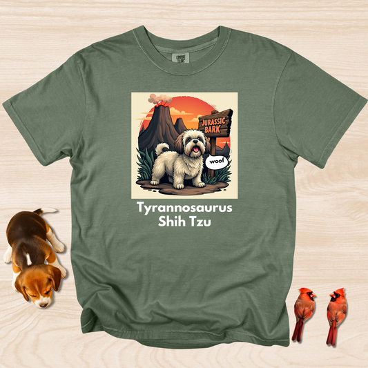 Tyrannosaurus Shih Tzu Shirt