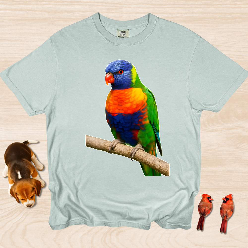 Bird Shirt Rainbow Lorikeet