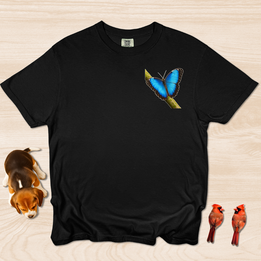 Blue Morpho Butterfly Shirt
