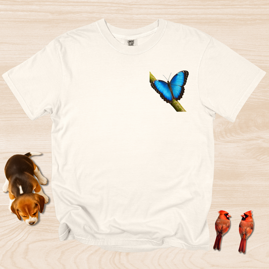 Blue Morpho Butterfly Shirt