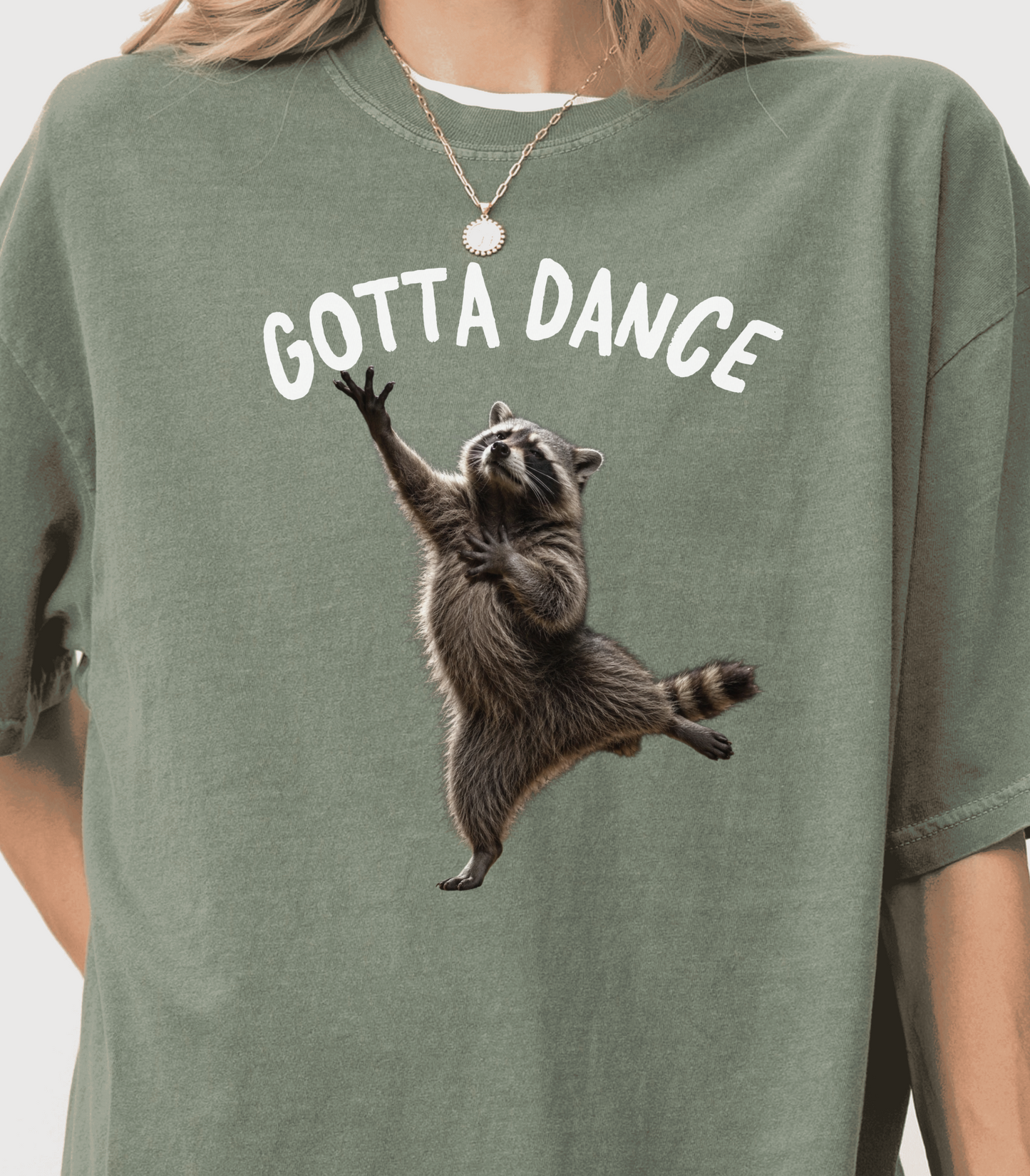 Funny Raccoon Dance Shirt - Cute Quirky Animal Lover Gift