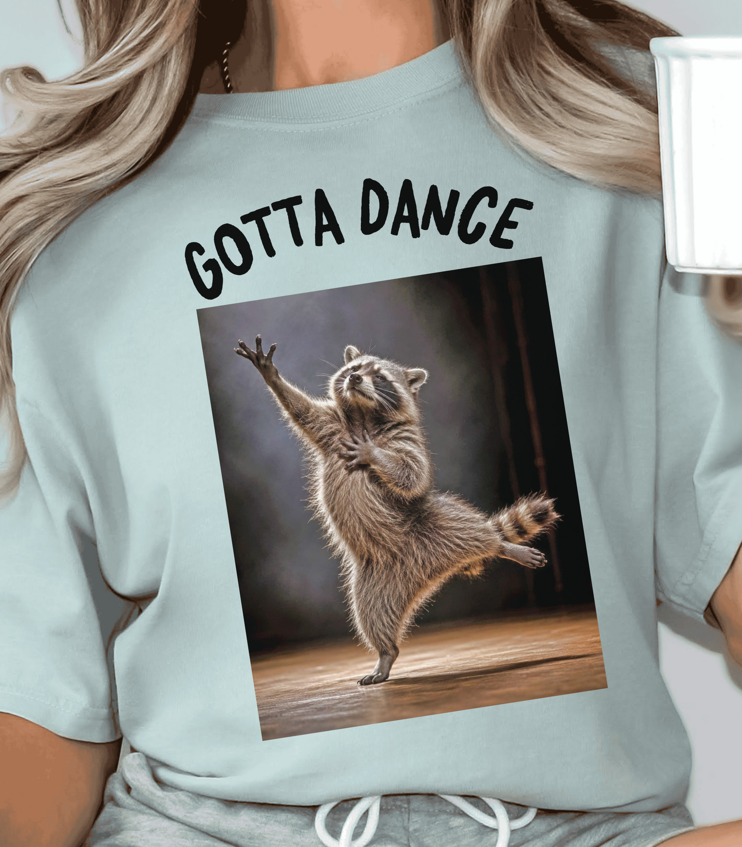 Funny Raccoon Dance Shirt - Cute Animal Tee Gift