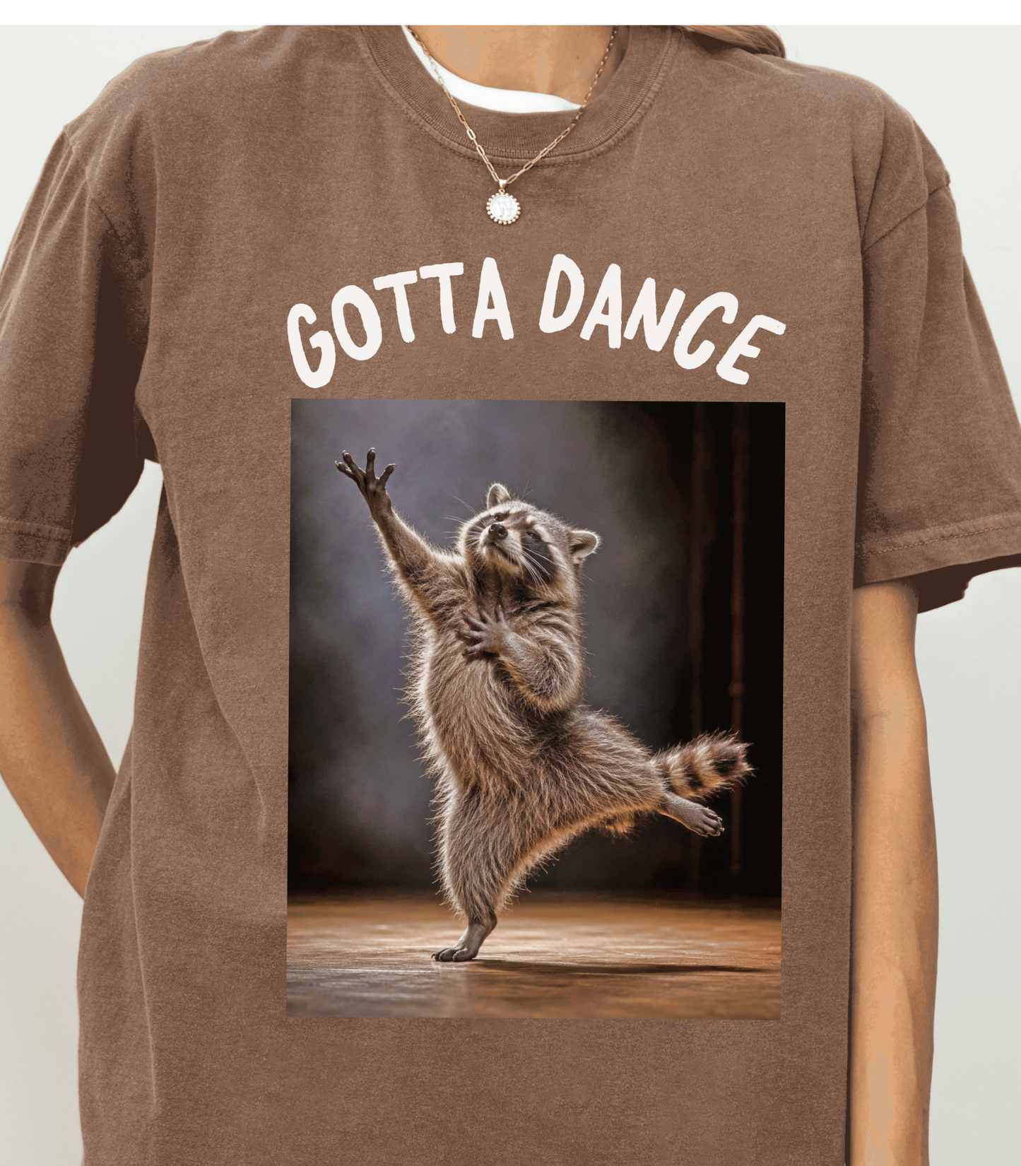 Funny Raccoon Dance Shirt - Cute Animal Tee Gift