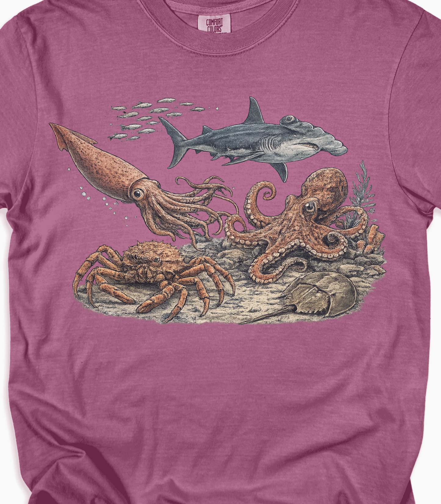 Ocean Animal Lover Shirt - Cute Sea Life Graphic Tee