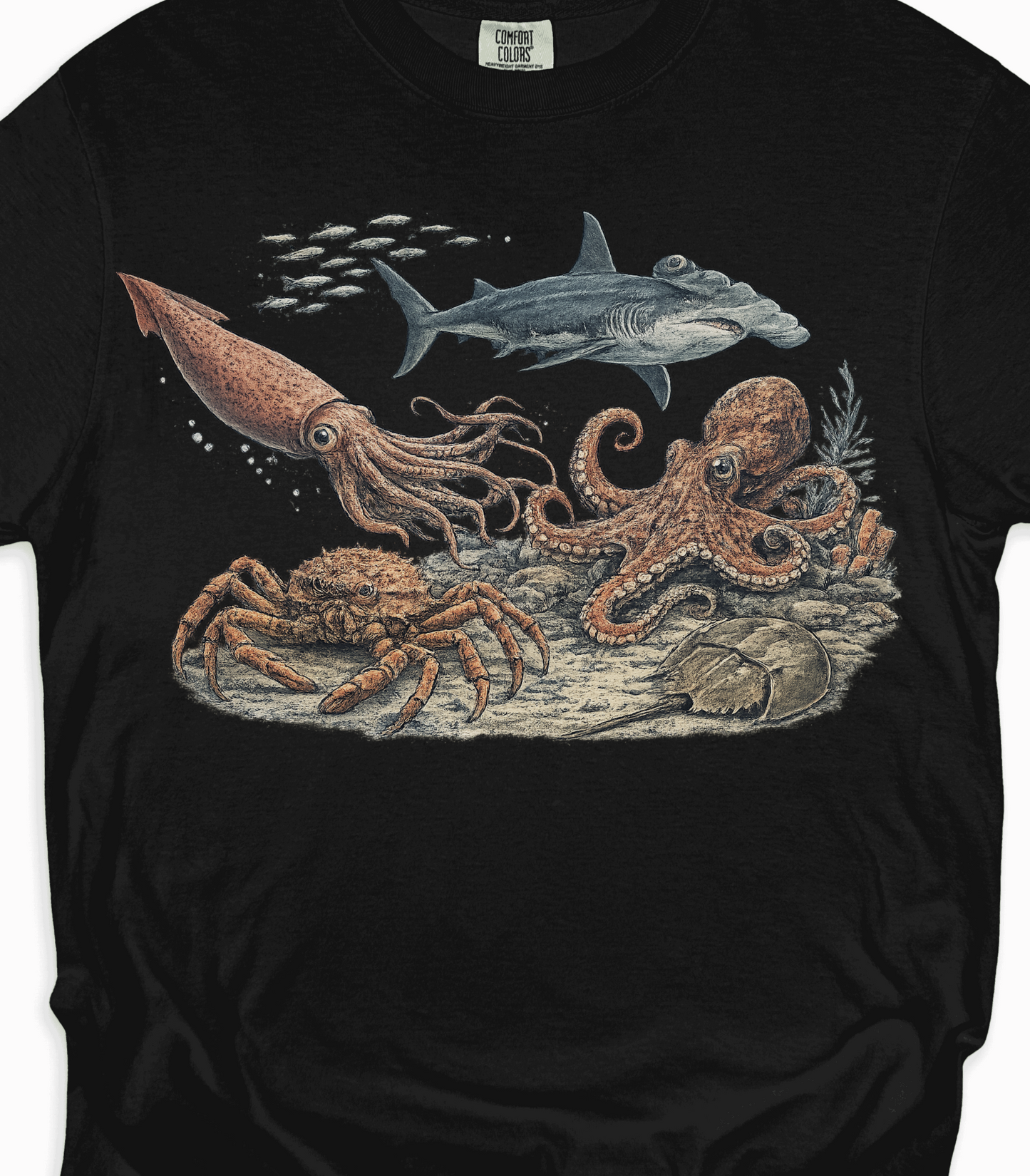 Ocean Animal Lover Shirt - Cute Sea Life Graphic Tee