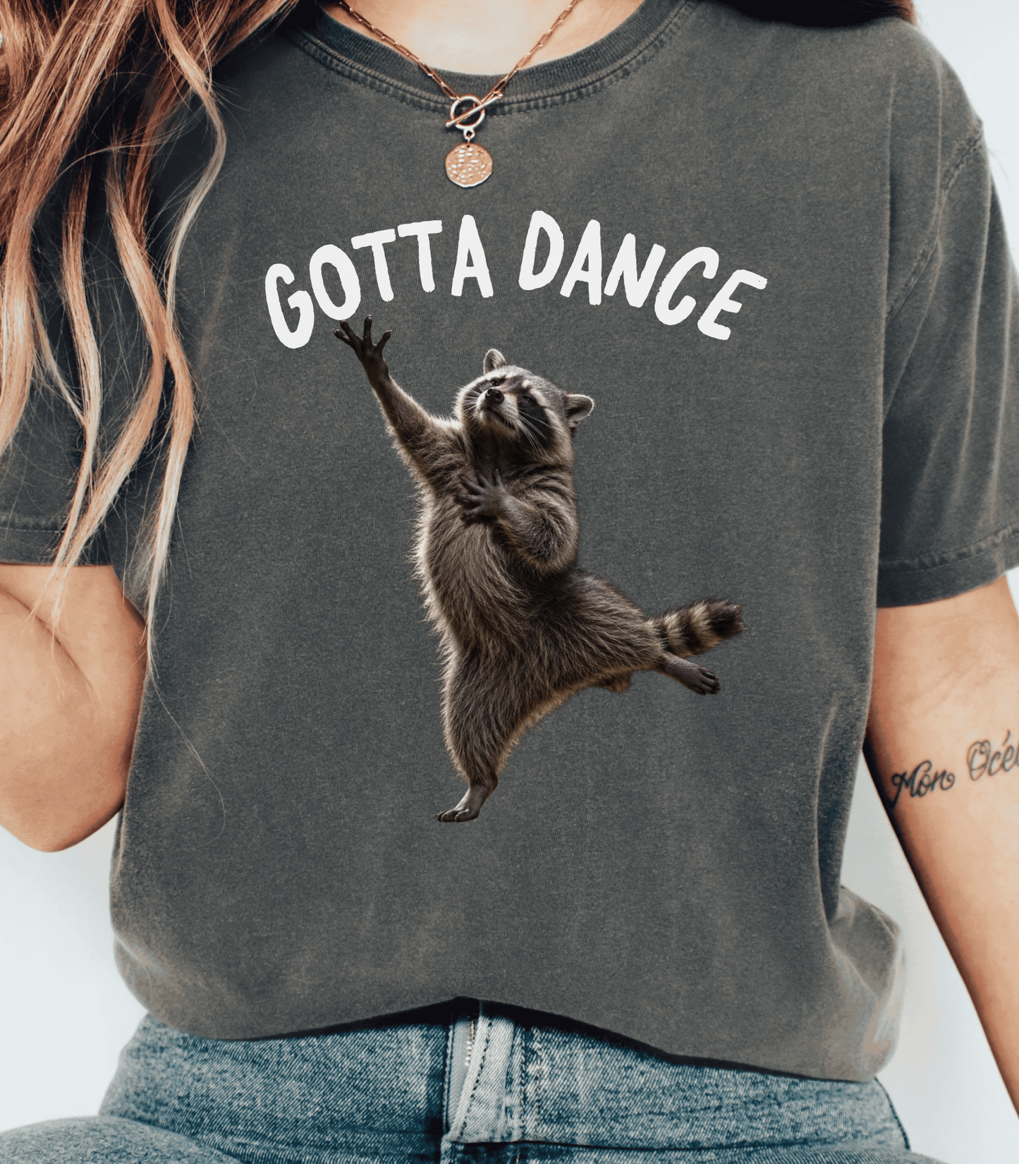 Funny Raccoon Dance Shirt - Cute Quirky Animal Lover Gift
