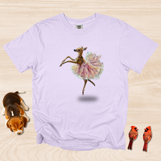Deer Dance T-shirt, Ballet Dancer