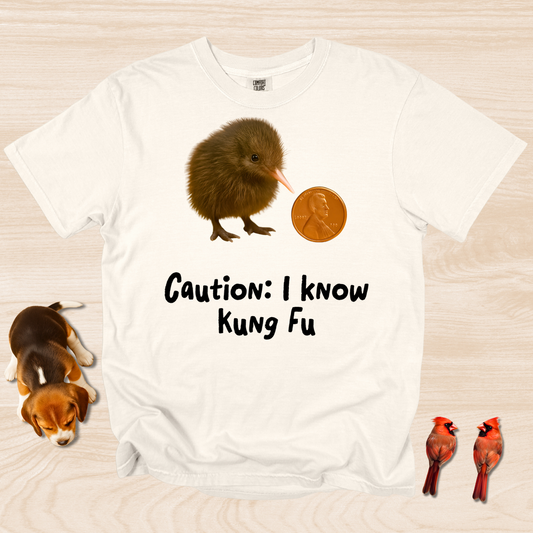 Cute Baby Kiwi Kung Fu Tee