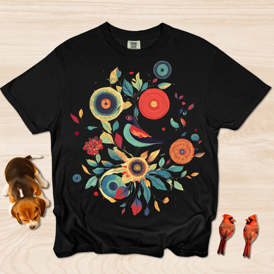 Cottagecore Bird Design