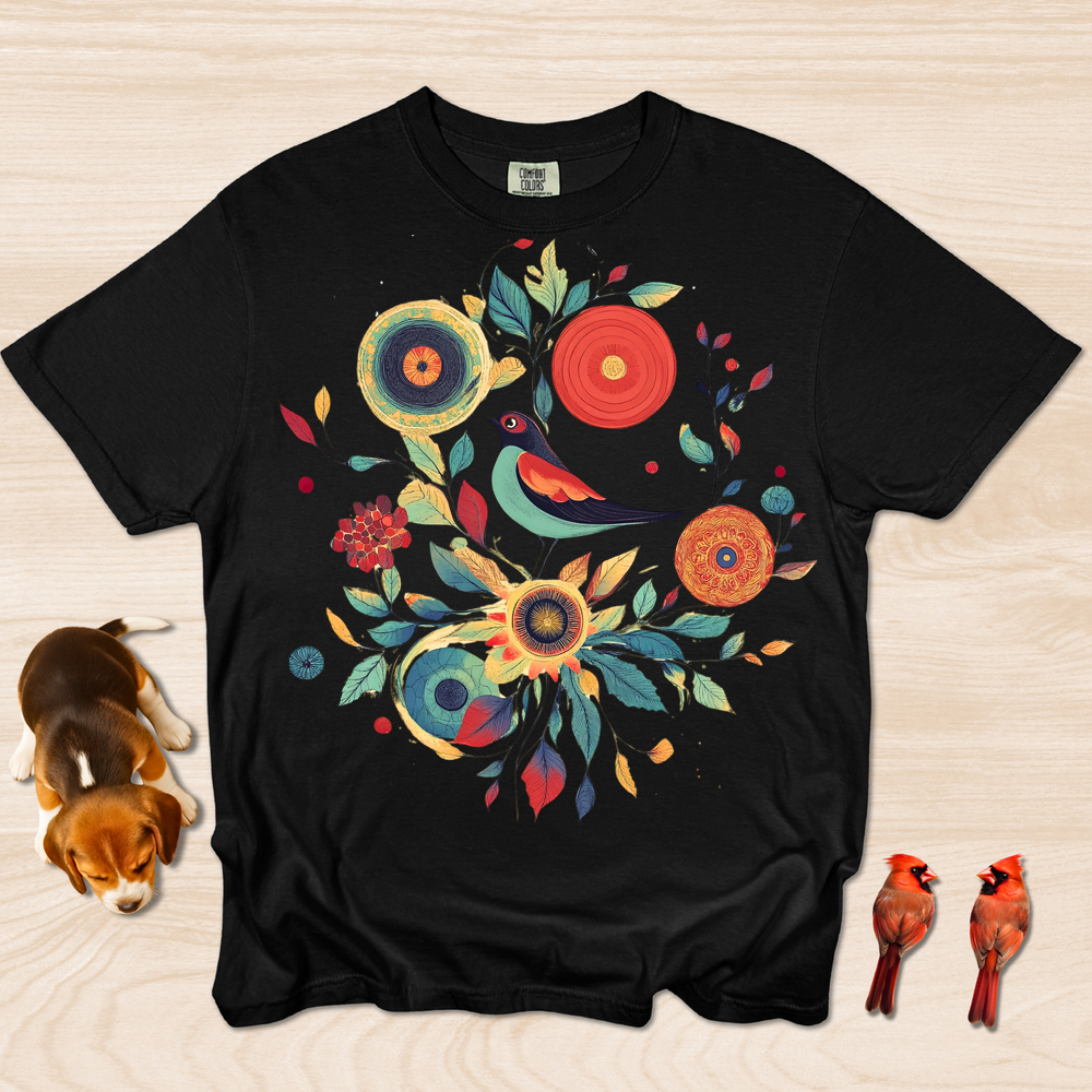 Cottagecore Bird Design