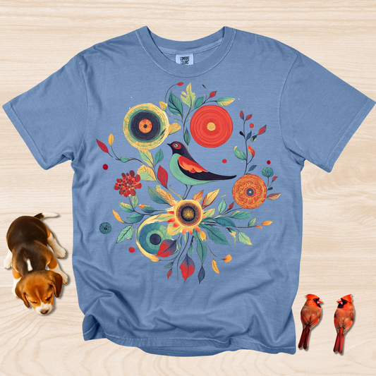 Cottagecore Bird Design