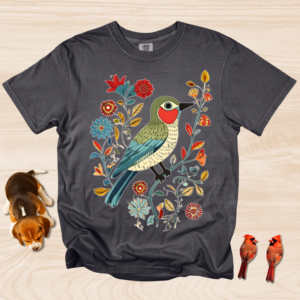 Cottagecore Bird Design