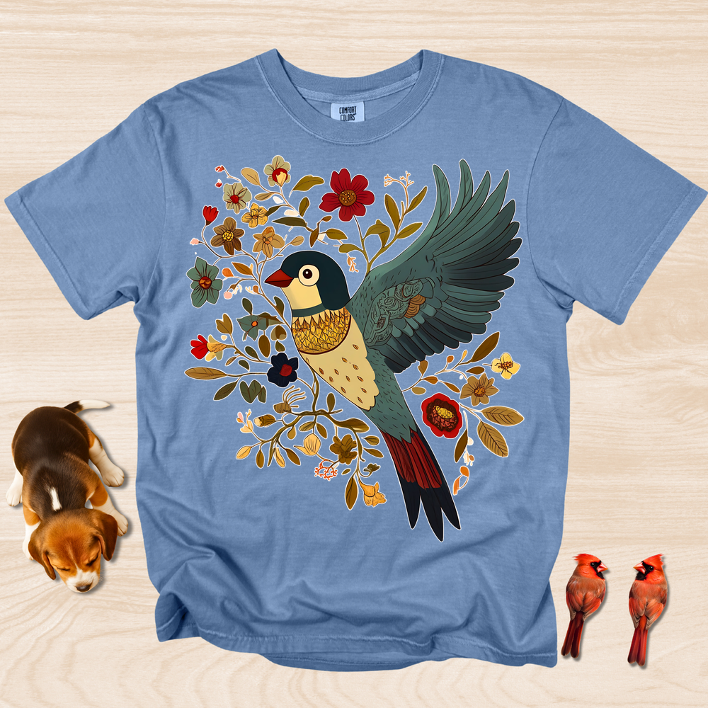 Cottagecore Bird Design