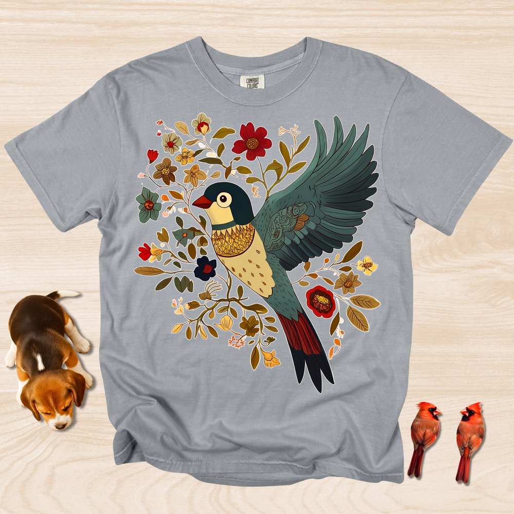 Cottagecore Bird Design