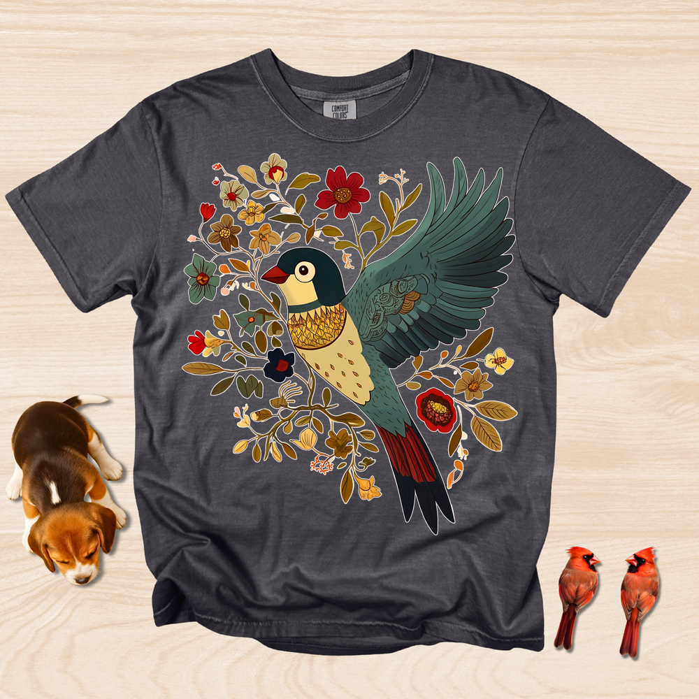 Cottagecore Bird Design