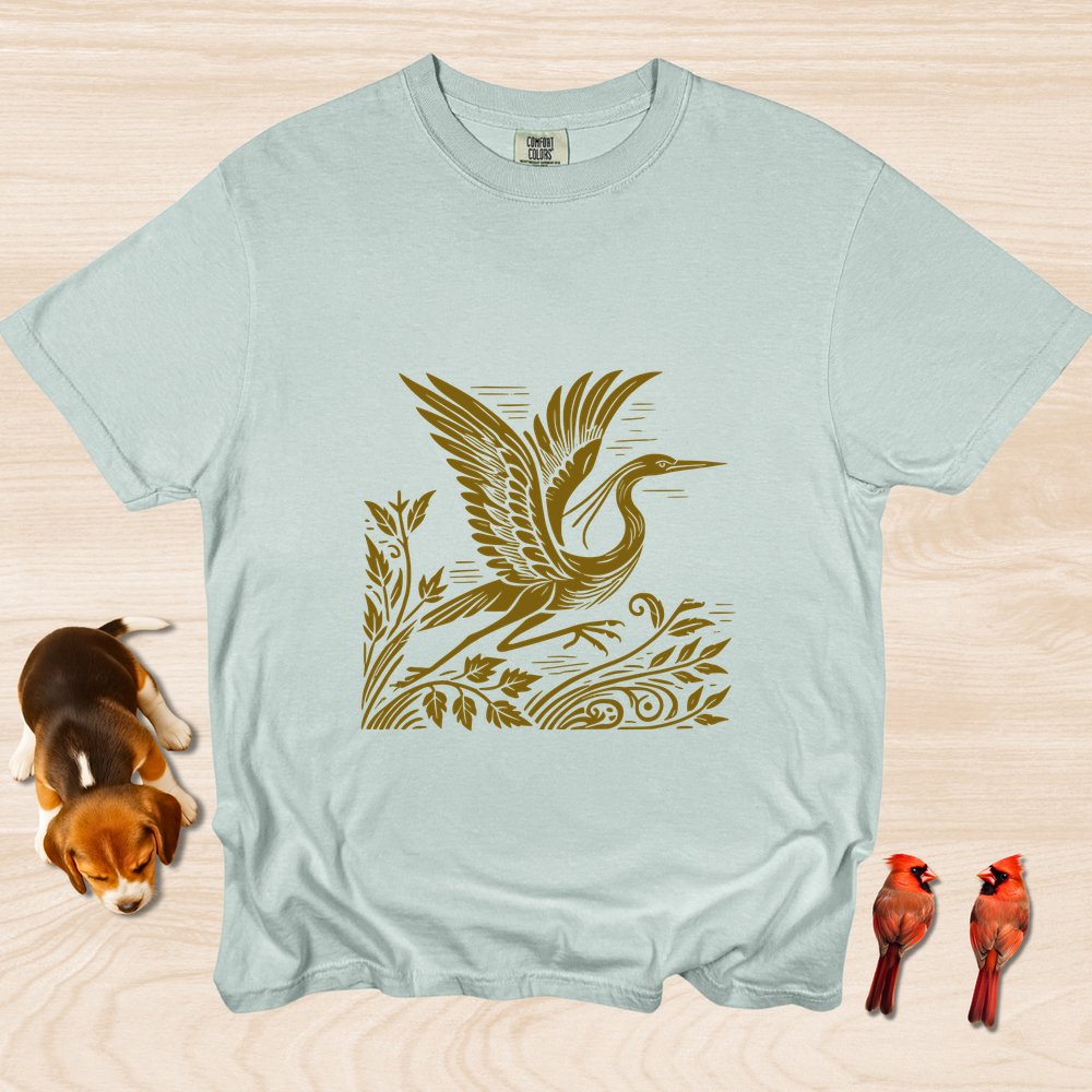 Heron Artistic T-shirt