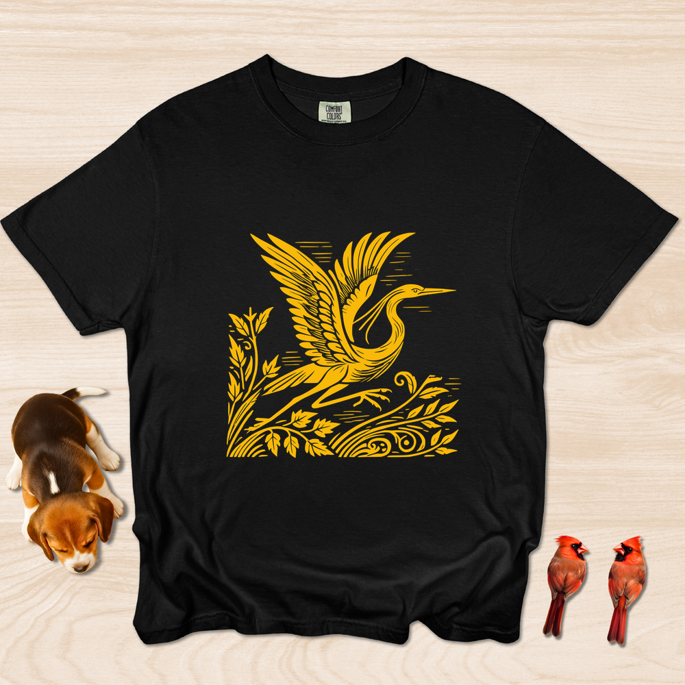 Heron Artistic T-shirt