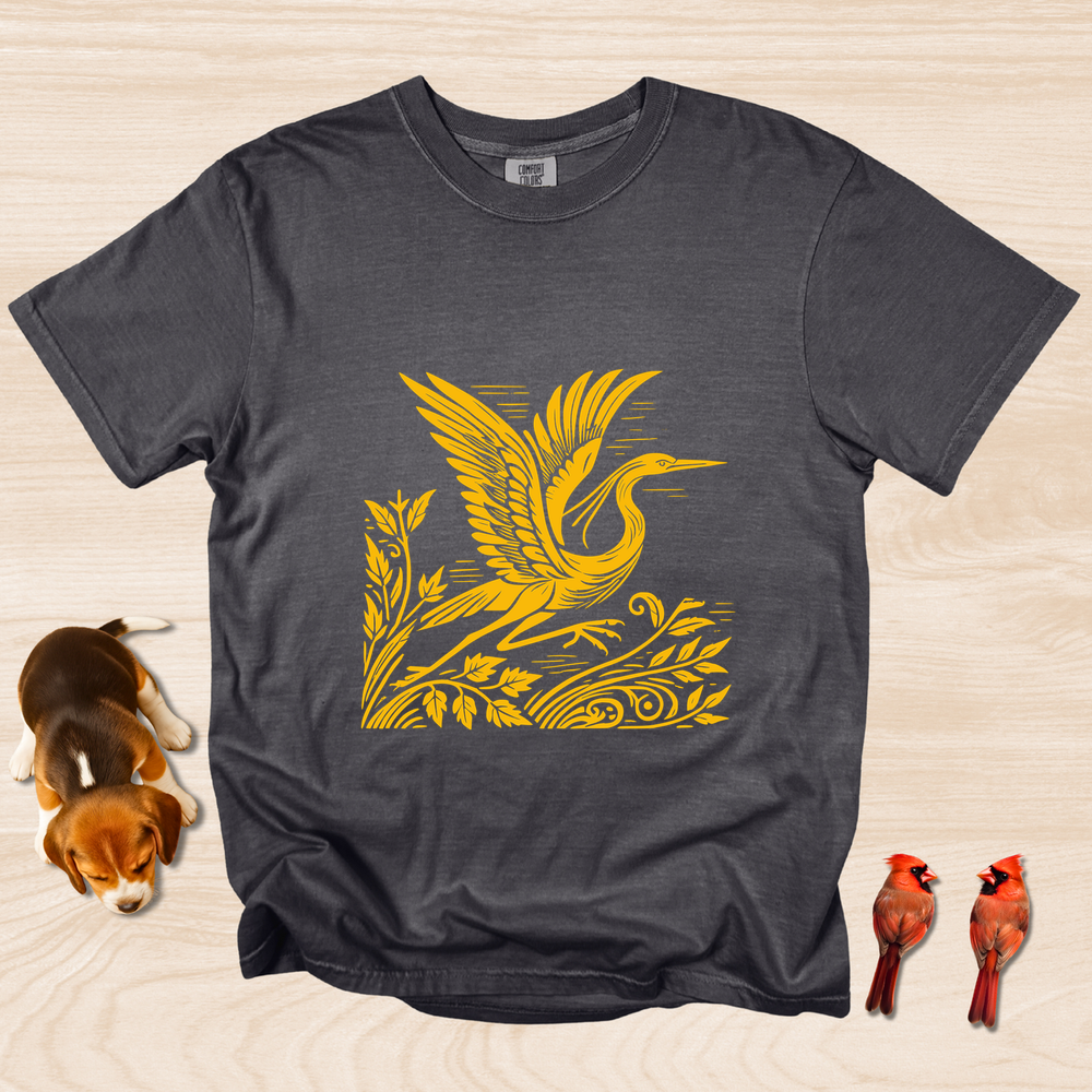 Heron Artistic T-shirt